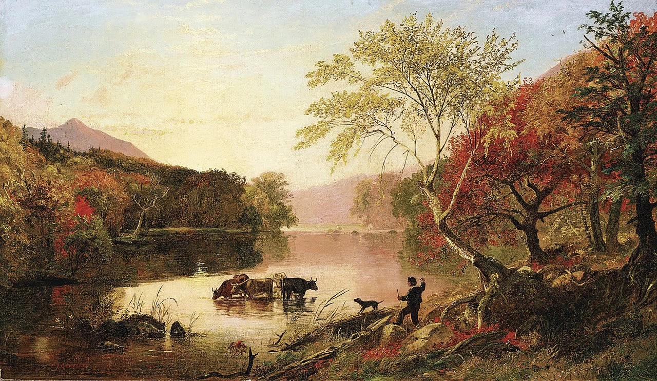Autunno sul fiume Hudson
